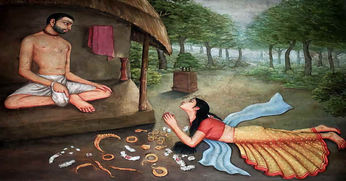 Haridasa Thakura and prostitute